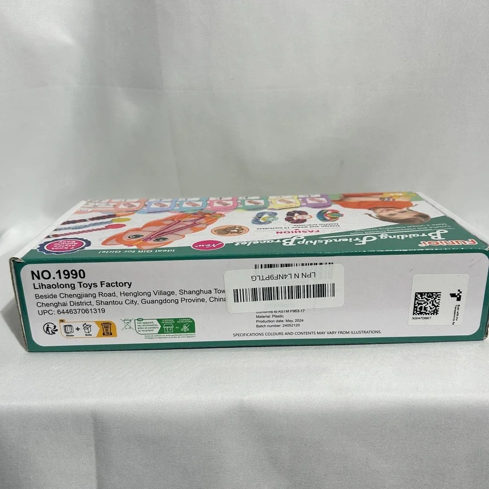 Braiding‎ Friendship Bracelet Kit DIY Jewelry Making Kit for Kids Crafts Set NEW